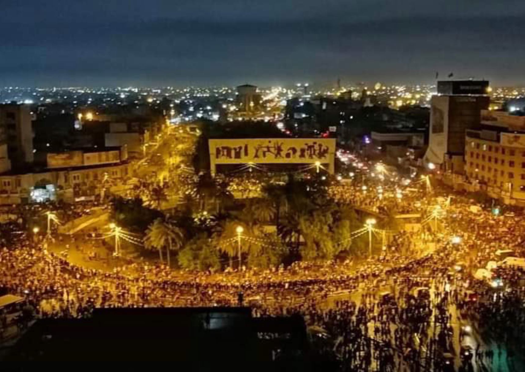 Tahrir Bağdat meydanı