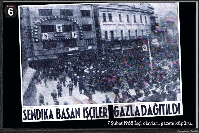 6-8 Şubat 1968: Zonguldak maden işçilerinin fiili grevi