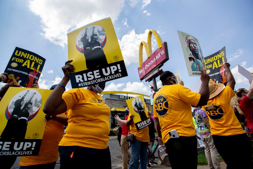 US Workers Protest Racial Inequality on Day of National Strike