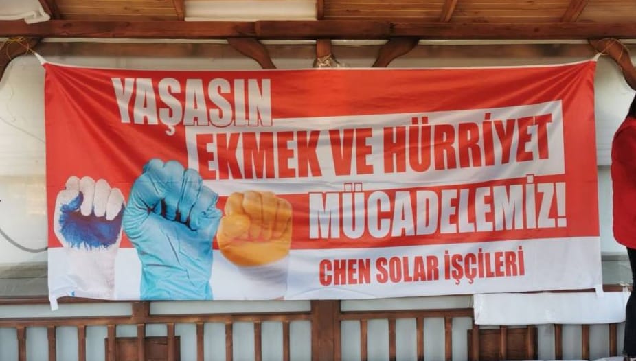 Tuzla Chen Solar’dan bir işçi: Safımızı bilelim, sınıf siyasetinde birleşelim!