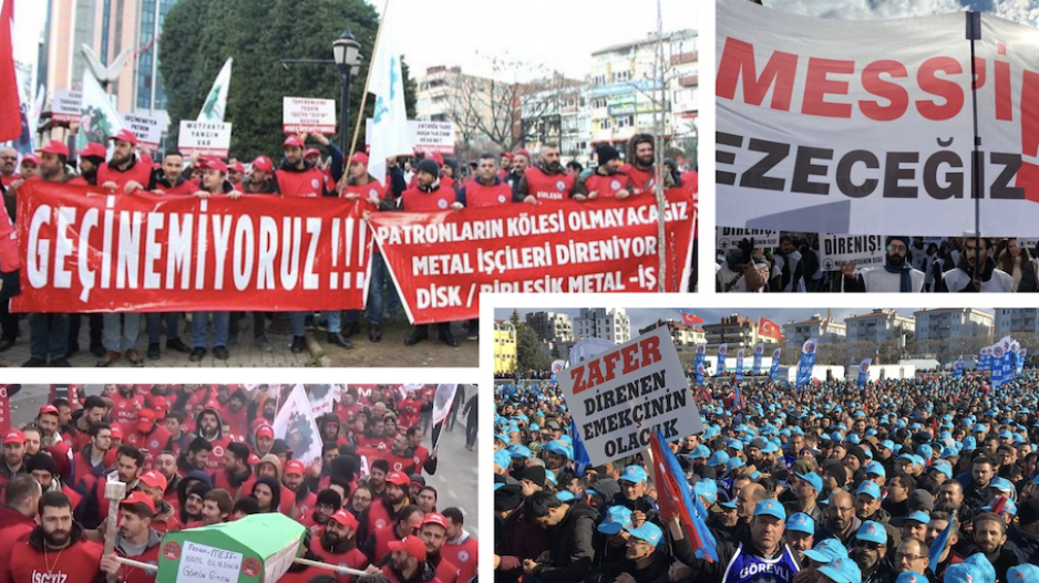 MESS, patronların grev yasaklama tehdidine karşı metal işçisinin grev tehdidiyle sarsıldı