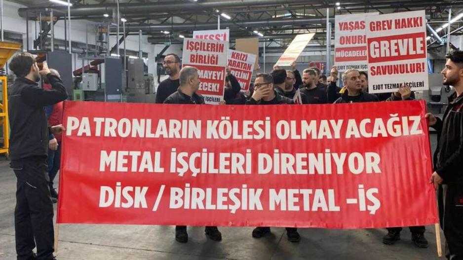 İstanbul Ejot Tezmak’dan bir işçi: Kavgamız memleketin kaymağını yiyenlerle!