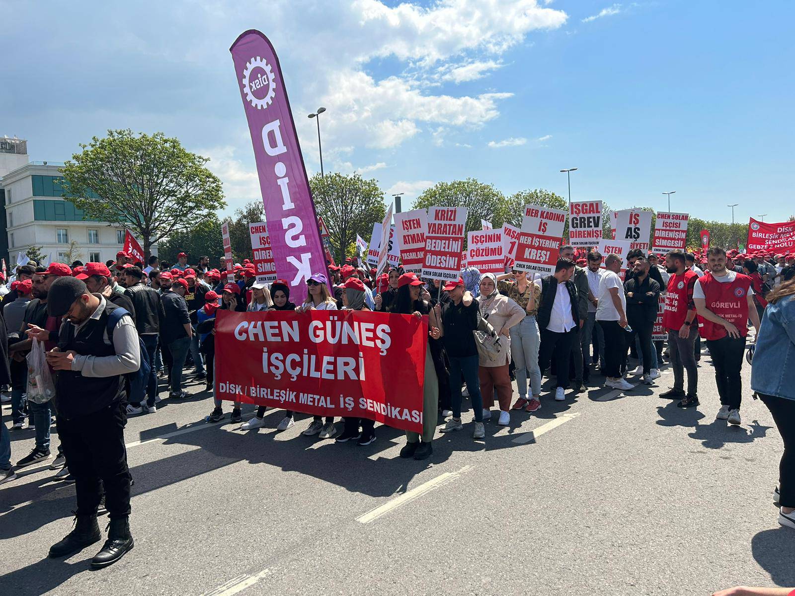 Tuzla Chen Solar’dan bir işçi: Toplu iş sözleşmesinde, hakkımız olanı örgütlü gücümüzle alacağız!