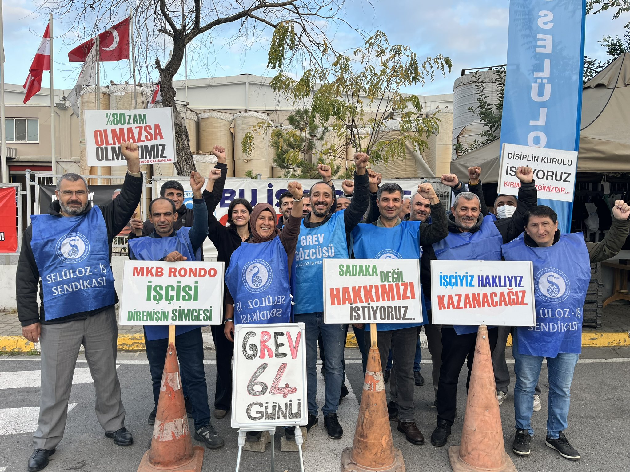 90 günü geride bırakan MKB Rondo grevcileri kararlı adımlarla yoluna devam ediyor!