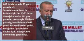 bizimle beraber grev denilen olay ortadan kalktı, grev olmuyorsa demek ki işçinin hakkını veriyorsun