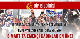 8 Mart bildirisi