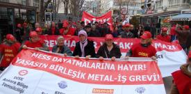 Kamu emekçileri metal işçilerinin yanında! Hep birlikte grev hakkını savunmaya! Bu grev hepimizin!