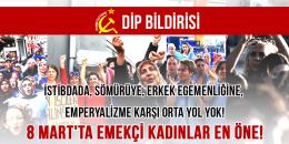 8 Mart bildirisi