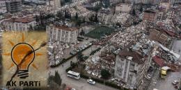 AKP deprem üzerine geldi enkaz altında bırakıp gidiyor