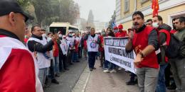 Hak verilmez alınır Bakırköy grev